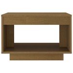 vidaXL Măsuță de cafea, maro miere, 50x50x33,5 cm, lemn masiv de pin vidaXL Măsuță de cafea, maro miere, 50x50x33,5 cm, lemn masiv de pin