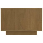vidaXL Măsuță de cafea, maro miere, 50x50x33,5 cm, lemn masiv de pin vidaXL Măsuță de cafea, maro miere, 50x50x33,5 cm, lemn masiv de pin