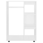 vidaXL Șifonier, alb, 80x40x110 cm, PAL vidaXL Șifonier, alb, 80x40x110 cm, PAL
