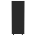 vidaXL Șifonier, negru, 80x40x110 cm, PAL vidaXL Șifonier, negru, 80x40x110 cm, PAL
