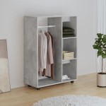 vidaXL Șifonier, gri beton, 80x40x110 cm, PAL vidaXL Șifonier, gri beton, 80x40x110 cm, PAL