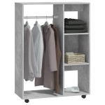 vidaXL Șifonier, gri beton, 80x40x110 cm, PAL vidaXL Șifonier, gri beton, 80x40x110 cm, PAL