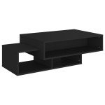 vidaXL Măsuță de cafea, negru, 105x55x32 cm, lemn prelucrat vidaXL Măsuță de cafea, negru, 105x55x32 cm, lemn prelucrat