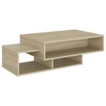 vidaXL Măsuță de cafea, stejar sonoma, 105x55x32 cm, lemn prelucrat vidaXL Măsuță de cafea, stejar sonoma, 105x55x32 cm, lemn prelucrat
