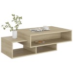 vidaXL Măsuță de cafea, stejar sonoma, 105x55x32 cm, lemn prelucrat vidaXL Măsuță de cafea, stejar sonoma, 105x55x32 cm, lemn prelucrat