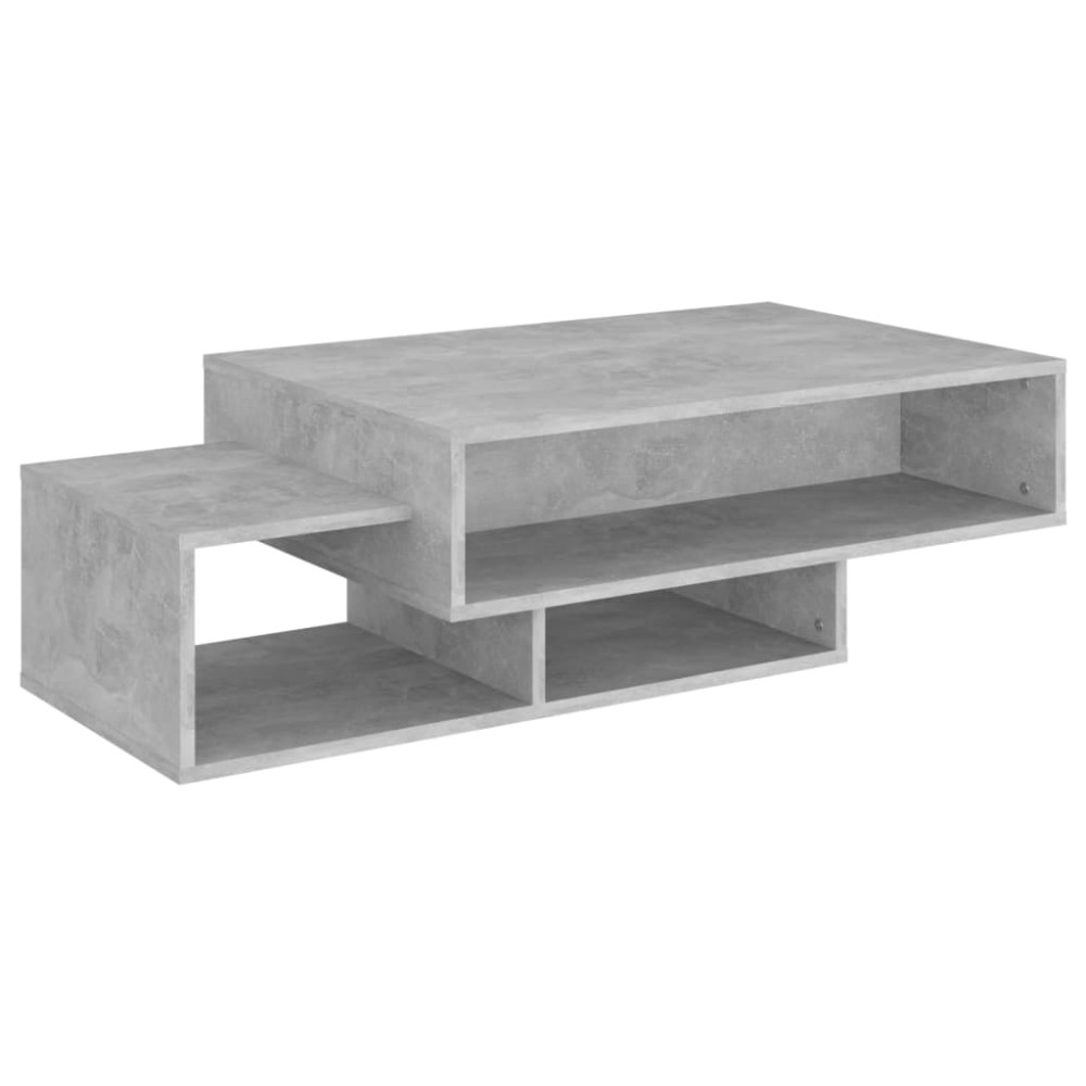 vidaXL Măsuță de cafea, gri beton, 105x55x32 cm, lemn prelucrat
