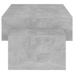 vidaXL Măsuță de cafea, gri beton, 105x55x32 cm, lemn prelucrat vidaXL Măsuță de cafea, gri beton, 105x55x32 cm, lemn prelucrat