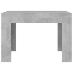 vidaXL Măsuță de cafea, gri beton, 50x50x35 cm, lemn prelucrat vidaXL Măsuță de cafea, gri beton, 50x50x35 cm, lemn prelucrat