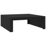 vidaXL Măsuță de cafea, negru, 100x100x35 cm, lemn prelucrat vidaXL Măsuță de cafea, negru, 100x100x35 cm, lemn prelucrat