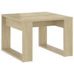 vidaXL Masă laterală, stejar sonoma, 50x50x35 cm, PAL vidaXL Masă laterală, stejar sonoma, 50x50x35 cm, PAL