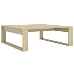 vidaXL Măsuță de cafea, stejar sonoma, 100x100x35 cm, lemn prelucrat vidaXL Măsuță de cafea, stejar sonoma, 100x100x35 cm, lemn prelucrat