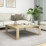 vidaXL Măsuță de cafea, stejar sonoma, 100x100x35 cm, lemn prelucrat vidaXL Măsuță de cafea, stejar sonoma, 100x100x35 cm, lemn prelucrat
