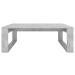 vidaXL Măsuță de cafea, gri beton, 100x100x35 cm, lemn prelucrat vidaXL Măsuță de cafea, gri beton, 100x100x35 cm, lemn prelucrat