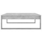 vidaXL Măsuță de cafea, gri beton, 100x100x35 cm, lemn prelucrat vidaXL Măsuță de cafea, gri beton, 100x100x35 cm, lemn prelucrat