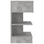 vidaXL Noptiere, 2 buc., gri beton, 40x35x65 cm vidaXL Noptiere, 2 buc., gri beton, 40x35x65 cm