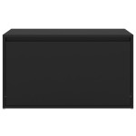 vidaXL Bancă de hol, negru, 80x40x45 cm, PAL vidaXL Bancă de hol, negru, 80x40x45 cm, PAL