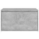 vidaXL Bancă de hol, gri beton, 80x40x45 cm, PAL vidaXL Bancă de hol, gri beton, 80x40x45 cm, PAL