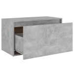 vidaXL Bancă de hol, gri beton, 80x40x45 cm, PAL vidaXL Bancă de hol, gri beton, 80x40x45 cm, PAL