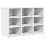 vidaXL Dulap pentru pantofi cu raft Alb 103x30x51 cm Lemn compozit vidaXL Dulap pentru pantofi cu raft Alb 103x30x51 cm Lemn compozit