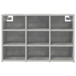 vidaXL Dulap pentru pantofi Gri beton 103x30x51 cm Lemn compozit vidaXL Dulap pentru pantofi Gri beton 103x30x51 cm Lemn compozit