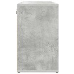 vidaXL Dulap pentru pantofi Gri beton 103x30x51 cm Lemn compozit vidaXL Dulap pentru pantofi Gri beton 103x30x51 cm Lemn compozit