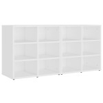 vidaXL Pantofare, 2 buc., alb, 52,5x30x50 cm