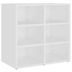 vidaXL Pantofare, 2 buc., alb, 52,5x30x50 cm