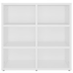 vidaXL Pantofare, 2 buc., alb, 52,5x30x50 cm