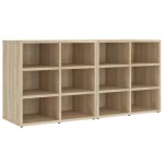 vidaXL Pantofare, 2 buc., stejar sonoma, 52,5x30x50 cm