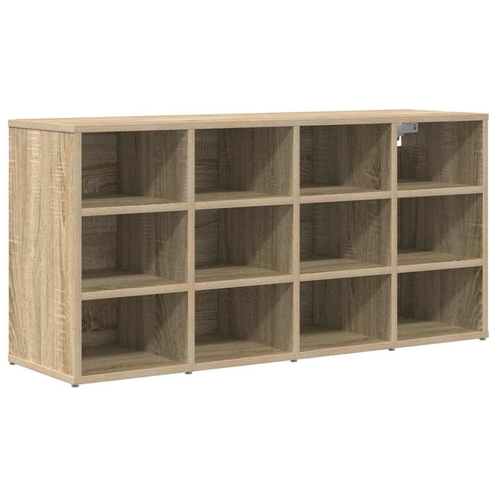 vidaXL Dulap pentru pantofi Stejar sonoma 103x30x51 cm Lemn compozit