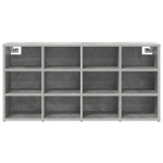 vidaXL Dulap pentru pantofi Gri beton 103x30x51 cm Lemn compozit vidaXL Dulap pentru pantofi Gri beton 103x30x51 cm Lemn compozit