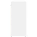 vidaXL Dulap pentru pantofi cu raft Alb 103x30x51 cm Lemn compozit vidaXL Dulap pentru pantofi cu raft Alb 103x30x51 cm Lemn compozit