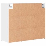 vidaXL Dulap pentru pantofi cu raft Alb 103x30x51 cm Lemn compozit vidaXL Dulap pentru pantofi cu raft Alb 103x30x51 cm Lemn compozit