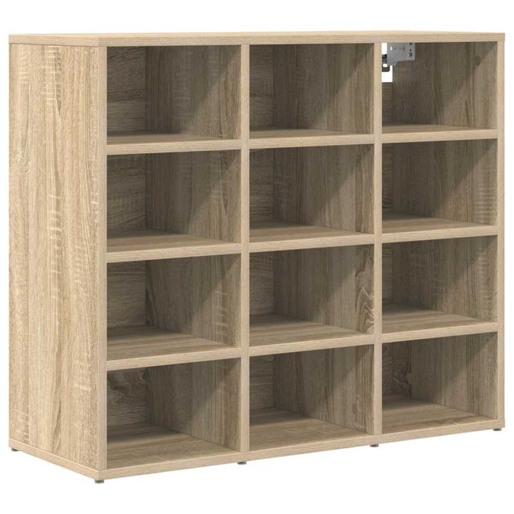 vidaXL Dulap pentru pantofi Stejar sonoma 103x30x51 cm Lemn compozit