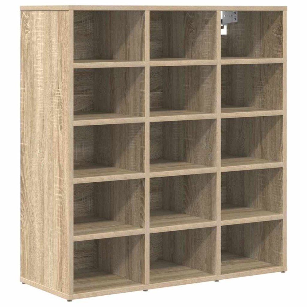 vidaXL Dulap pentru pantofi Stejar sonoma 103x30x51 cm Lemn compozit