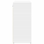 vidaXL Dulap pentru pantofi cu raft Alb 103x30x51 cm Lemn compozit