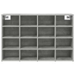 vidaXL Dulap pentru pantofi Gri beton 103x30x51 cm Lemn compozit vidaXL Dulap pentru pantofi Gri beton 103x30x51 cm Lemn compozit