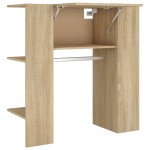 vidaXL Dulap de hol, stejar sonoma, 97,5x37x99 cm, lemn prelucrat vidaXL Dulap de hol, stejar sonoma, 97,5x37x99 cm, lemn prelucrat
