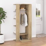vidaXL Dulap de hol, stejar sonoma, 97,5x37x99 cm, lemn prelucrat vidaXL Dulap de hol, stejar sonoma, 97,5x37x99 cm, lemn prelucrat