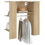 vidaXL Dulap de hol, stejar sonoma, 97,5x37x99 cm, lemn prelucrat vidaXL Dulap de hol, stejar sonoma, 97,5x37x99 cm, lemn prelucrat
