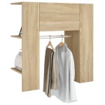 vidaXL Dulap de hol, stejar sonoma, 97,5x37x99 cm, lemn prelucrat vidaXL Dulap de hol, stejar sonoma, 97,5x37x99 cm, lemn prelucrat
