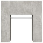 vidaXL Dulap de hol, gri beton, 97,5x37x99 cm, lemn prelucrat vidaXL Dulap de hol, gri beton, 97,5x37x99 cm, lemn prelucrat