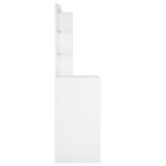 vidaXL Masă de toaletă cu LED, alb, 60x40x140 cm vidaXL Masă de toaletă cu LED, alb, 60x40x140 cm