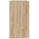vidaXL Dulap de cosmetice, stejar sonoma, 80x40x75 cm, lemn prelucrat vidaXL Dulap de cosmetice, stejar sonoma, 80x40x75 cm, lemn prelucrat