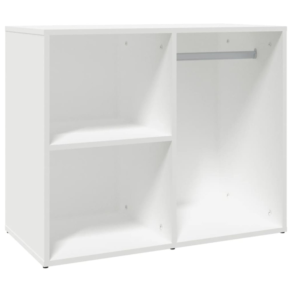 vidaXL Dulap de dressing, alb, 80x40x65 cm, lemn compozit