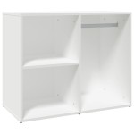 vidaXL Dulap de dressing, alb, 80x40x65 cm, lemn compozit vidaXL Dulap de dressing, alb, 80x40x65 cm, lemn compozit