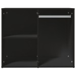 vidaXL Dulap de dressing, negru, 80x40x65 cm, lemn compozit vidaXL Dulap de dressing, negru, 80x40x65 cm, lemn compozit