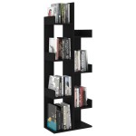 vidaXL Bibliotecă, negru, 48x25,5x140 cm, PAL vidaXL Bibliotecă, negru, 48x25,5x140 cm, PAL