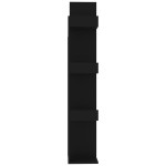 vidaXL Bibliotecă, negru, 48x25,5x140 cm, PAL vidaXL Bibliotecă, negru, 48x25,5x140 cm, PAL