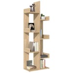 vidaXL Bibliotecă, stejar sonoma, 48x25,5x140 cm, PAL vidaXL Bibliotecă, stejar sonoma, 48x25,5x140 cm, PAL